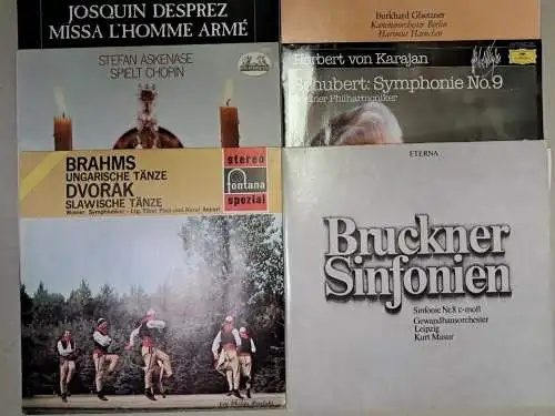20 verschiedene Klassik Schallplatten 12" LP, Vinyl, Bizet, Respighi, Dvorak ...