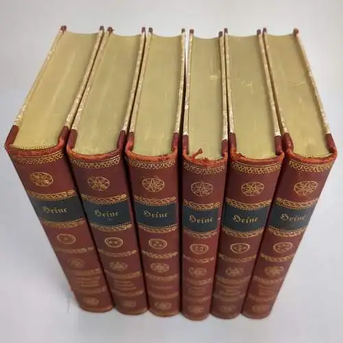 Buch: Heines Ausgewählte Werke in sechs Bänden. Heine, Heinrich, 6 Bände, Reclam