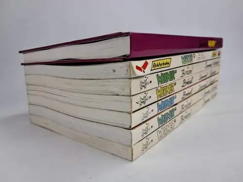 7 Bücher Brösel: Werner - Normal ja, Besser iss das, Alles klar?, Wer sonst? ...