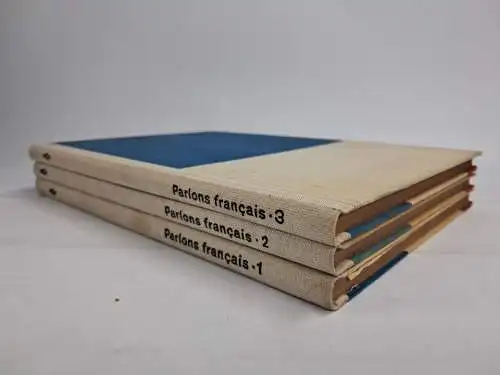 Buch: Parlons francais 1-3, Lehrbuch für die erweiterte Oberschule, 3 Bände