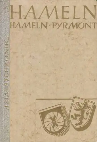 Buch: Heimatchronik der Stadt Hameln und des Landkreises Hameln-Pyrmont, 1961