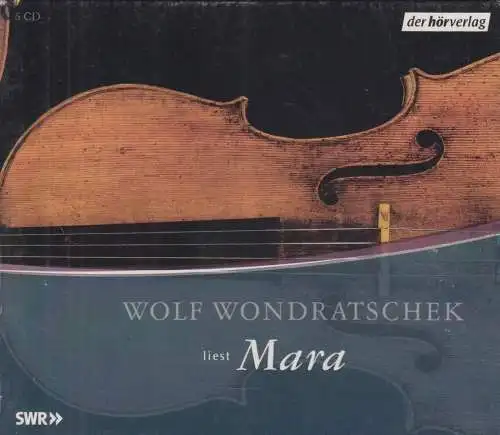 CD-Box: Wolf Wondratschek - Mara. 2004, Der Hörverlag, 5 CDs, Autorenlesung