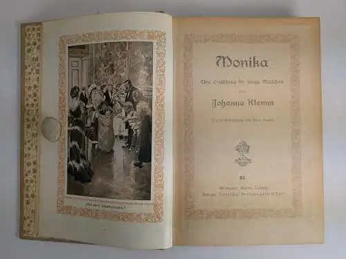 Buch: Monika, Erzählung, Johanna Klemm, Union Deutsche Verlagsgesellschaft