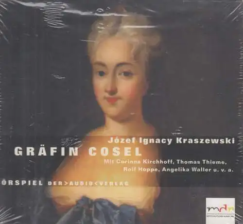 Doppel-CD: Jozef Ignacy Kraszewski - Gräfin Cosel. 2001, Rolf Hoppe, u.v.a., MDR