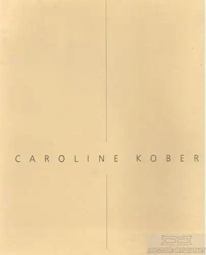 Buch: Caroline Kober, Meinhard, Michael. 1995, PögeDruck, gebraucht, gut