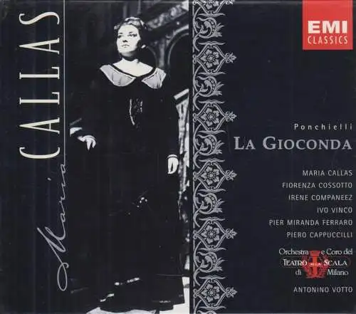CD-Box: Maria Callas, Ponchielli: La Gioconda. 1997, 3 CDs, gebraucht, gut