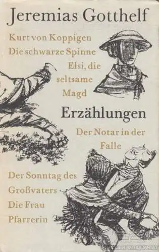 Buch: Erzählungen, Gotthelf, Jeremias. 1971, Union Verlag, gebraucht, gut