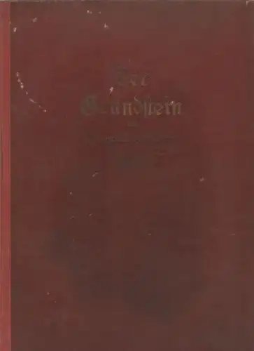 Der Grundstein. Sechsunddreißigster Jahrgang 1923, Thielberg, Rud. 1923