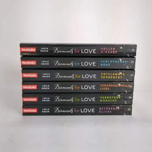 Buch: Diamonds for Love 1-6, Layla Hagen, 6 Bände, Taschenbücher, Liebe