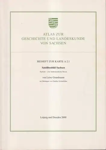 Atlas zur Geschichte und Landeskunde von Sachsen, Beiheft zur Karte A 2.1