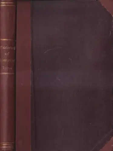 Buch: Wanderungen auf klassischem Boden Heft 1-3, Wilhelm Freund, 1889 Wohlfahrt