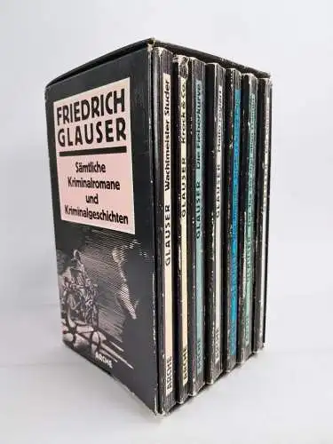 Buch: Sämtliche Kriminalromane und Kriminalgeschichten, Friedrich Glauser, Arche