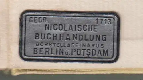 Buch: De Profundis, Oscar Wilde, 1912, S. Fischer Verlag, gebraucht, gut