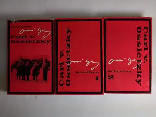 Buch: Carl von Ossietzky - Schriften 1+2 / Ritter ohne Furcht und Tadel, Aufbau