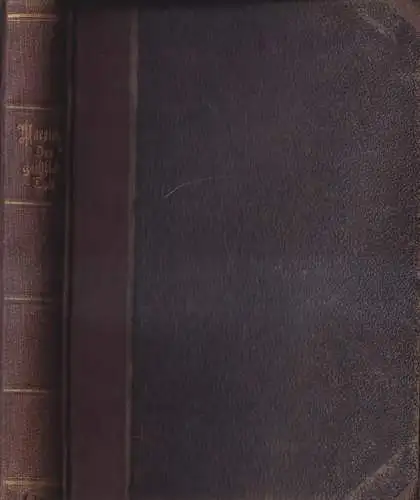 Buch: Der geistliche Tod, Roman, Emil Marriot, 1888, F. & P. Lehmann