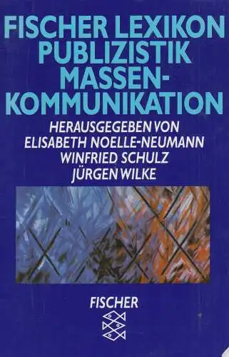 Buch: Publizistik. Massenkommunikation, Noelle-Neumann. Fischer Lexikon, 1995