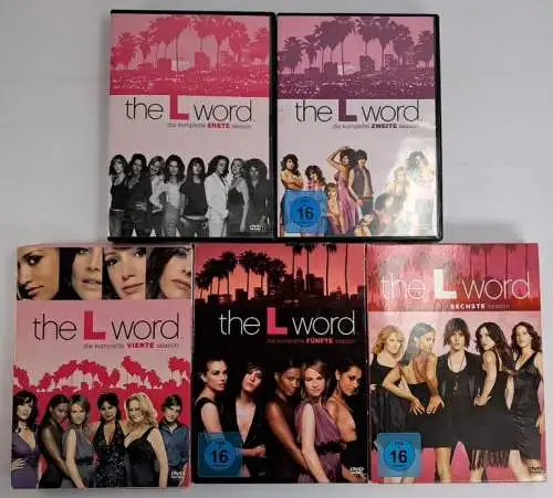 5 DVD-Boxen: The L Word - Wenn Frauen Frauen lieben. Staffel 1+2, 4-6