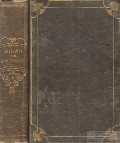 Buch: Gedichte, Freiligrath, Ferdinand. 1841, J. G. Cotta'scher Verlag