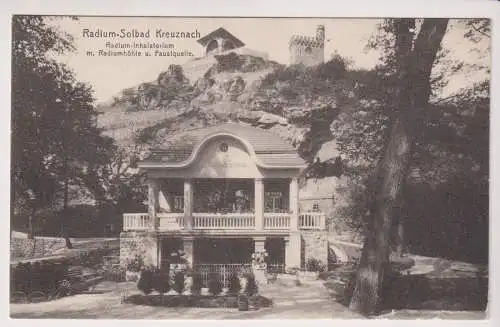 AK Radium-Solbad Kreuznach, 1912, Ph. Does & Söhne, ungelaufen, gebraucht, gut