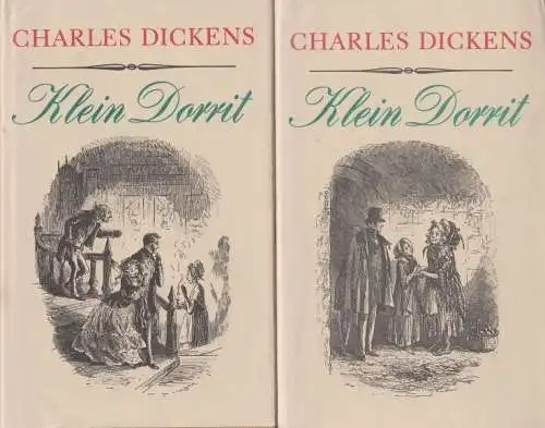 Buch: Klein Dorrit, Dickens, Charles. 2 Bände, 1987, Verlag Rütten & Loening