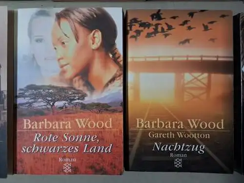 20 Bücher Barbara Wood: Herzflimmern, Sturmjahre, Traumzeit, Nachtzug ...