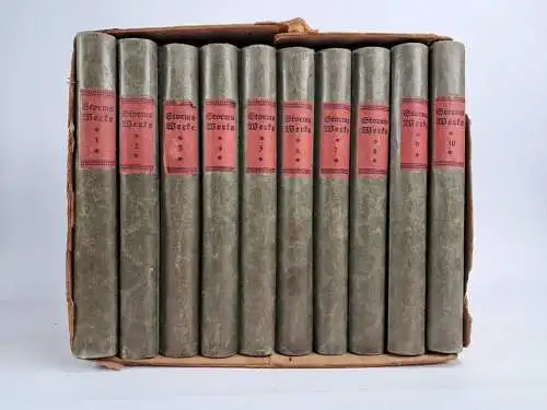 Buch: Theodor Storm - Sämtliche Werke, 10 Bände, Ullstein Verlag, gebraucht, gut