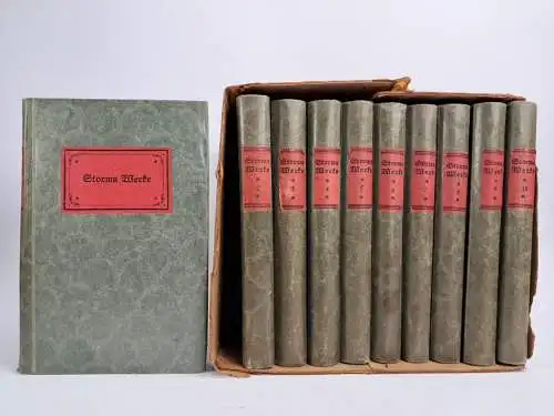 Buch: Theodor Storm - Sämtliche Werke, 10 Bände, Ullstein Verlag, gebraucht, gut