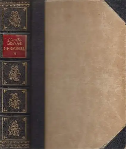 Buch: Germinal. Zola, Emile. Die Rougon Macquart, 1924, Benjamin Harz Verlag