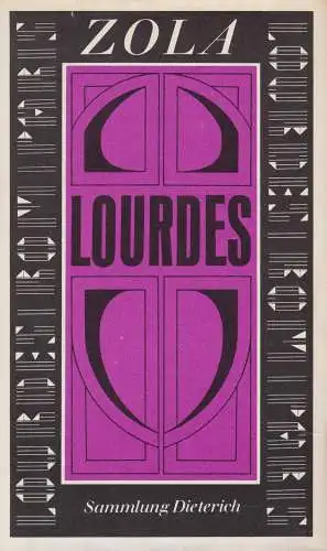 Sammlung Dieterich 258, Lourdes, Zola, Emile. 1987, gebraucht, gut