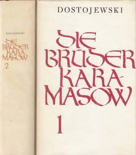 Buch: Die Brüder Karamasow, 2 Bände. Dostojewski, Fjodor M., 1975, Reclam