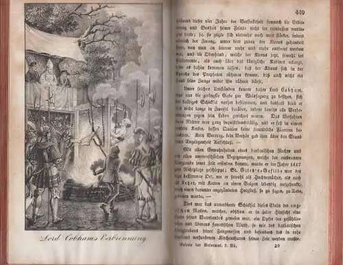 Buch: Schäfers Galerie der Reformatoren Bd. 2. Schäfer, Wilhelm, 1839, Klinkicht