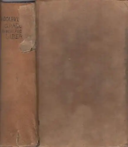 Buch: Vocabvlarivm Graecvm in Novi Foederis Liberos. Kypke, G. D., 1795, Hartung