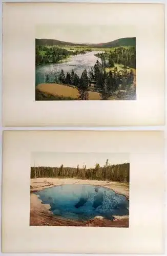 Foto: Yellowstone Nationalpark - Hayden Valley, Morning Glory Hot Spring. 1903