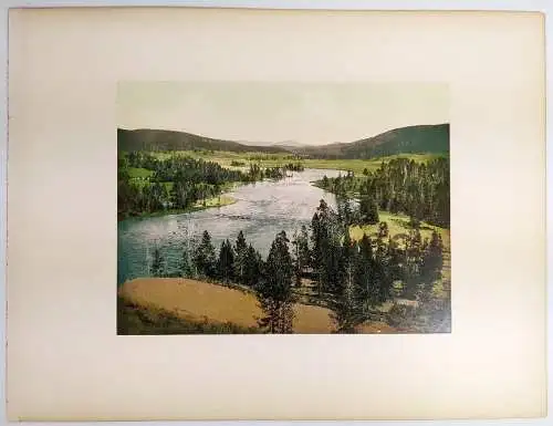 Foto: Yellowstone Nationalpark - Hayden Valley, Morning Glory Hot Spring. 1903