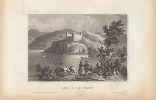Roma in der Türkei. aus Meyers Universum, Stahlstich. Kunstgrafik, 1850