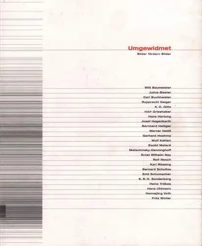 Buch: Umgewidmet, Goldmann, Renate. 1996, Druck: Druck- und Verlagshaus Wienand