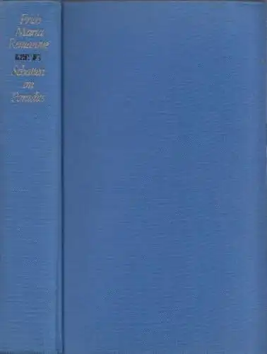 Buch: Schatten im Paradies, Remarque, Erich Maria. 1971, Bertelsmann Verlag
