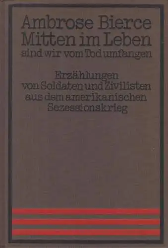 Buch: Mitten im Leben sind wir vom Tod umfangen, Bierce, Ambrose, 1978