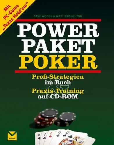Buch: Powerpaket Poker, Woods, Broughton, Moewig Verlag, gebraucht, gut