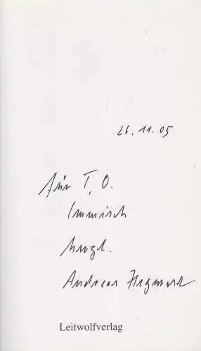 Buch: Leitwolfverlag 1983-1996, Andreas Hegewald u.a., Leitwolfverlag, signiert