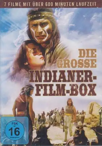 DVD: Die große Indianer-Film-Box (3 DVDs), Schröder Media, 7 Filme