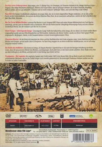 DVD: Die große Indianer-Film-Box (3 DVDs), Schröder Media, 7 Filme