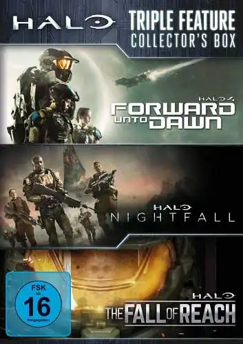 DVD: HALO - Triple Feature Collector's Box (3 DVDs), 2016, Polyband/WVG