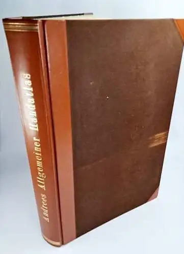 Buch: Andrees Allgemeiner Handatlas, A. Scobel (Hrsg.) 1904, Velhagen & Klasing