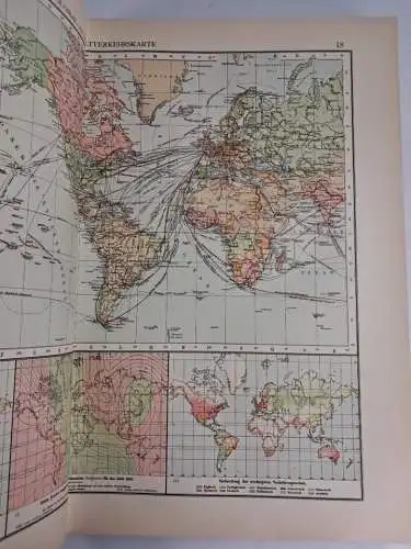 Buch: Andrees Allgemeiner Handatlas, A. Scobel (Hrsg.) 1904, Velhagen & Klasing