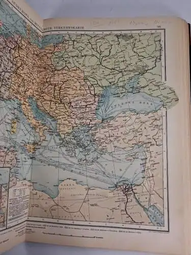 Buch: Andrees Allgemeiner Handatlas, A. Scobel (Hrsg.) 1904, Velhagen & Klasing