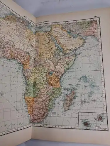 Buch: Andrees Allgemeiner Handatlas, A. Scobel (Hrsg.) 1904, Velhagen & Klasing