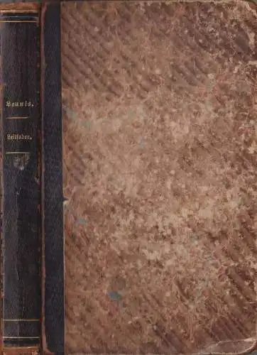 Buch: Analytischer Leitfaden, Erstes bis drittes Heft, Joh. Leunis, 1852, Hahn