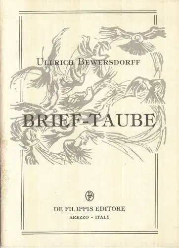 Buch: Brief-Taube, Bewersdorff, Ullrich. 1989, gebraucht, gut