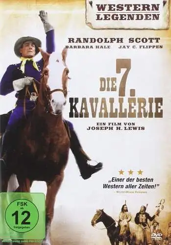 DVD: Die 7. Kavallerie, Randolph Scott, 2013, Joseph H. Lewis, Western